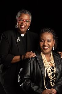 Photo of Reverend Penny Crudup and Dr. Myra Henry